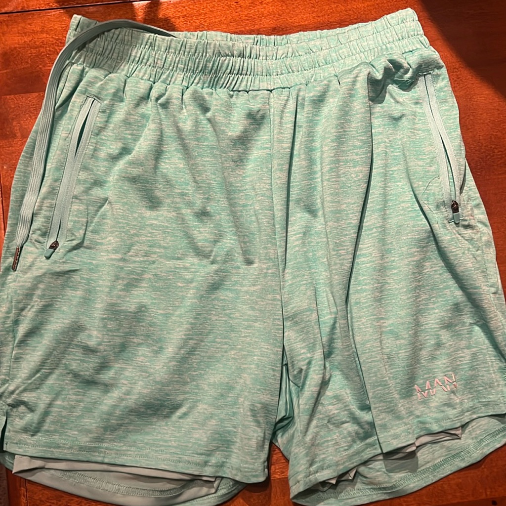 Man Active Size Large Shorts